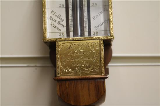 A barometer H.105cm